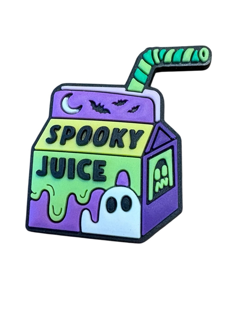 Spooky Juice Box Croc Charm